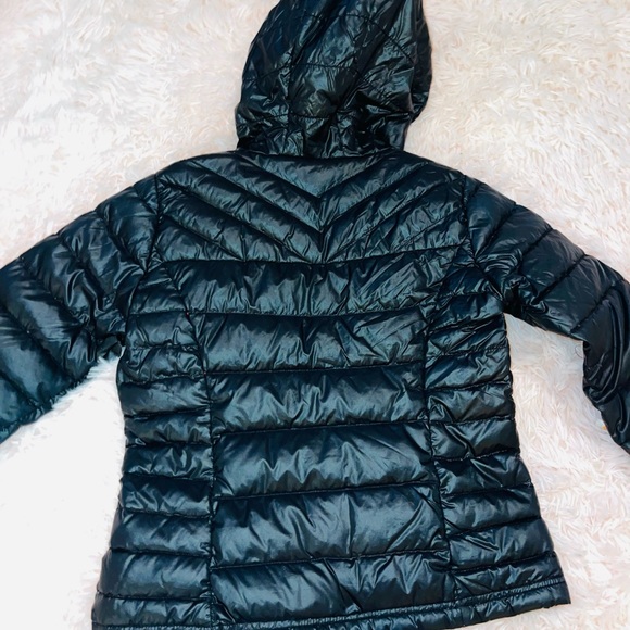 GUC girls black puffer jacket sz M - Picture 4 of 4